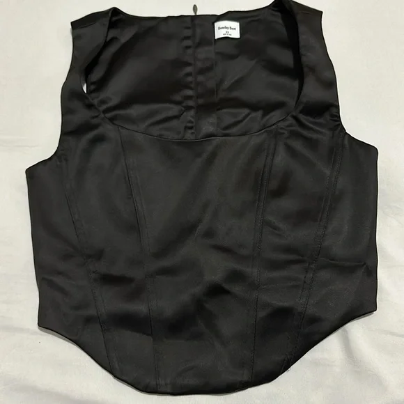 Aritzia Sunday Best Shiloh Satin Bustier - Picture 5 of 8